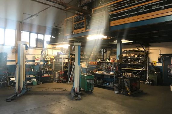 Parte della nostra officina